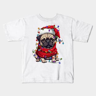 Christmas Puppy Kids T-Shirt